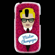 Coque Samsung Galaxy S3 Mini Mister Champagne Blond