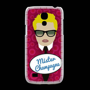 Coque Samsung Galaxy S4mini Mister Champagne Blond