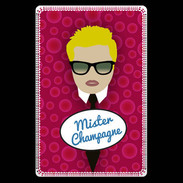 Etui carte bancaire Mister Champagne Blond