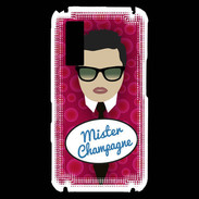 Coque Samsung Player One Mister Champagne Brun