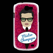 Coque Samsung Galaxy Express Mister Champagne Brun
