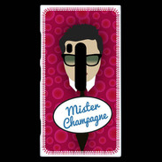 Coque Nokia Lumia 920 Mister Champagne Brun