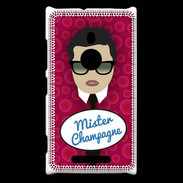 Coque Nokia Lumia 925 Mister Champagne Brun