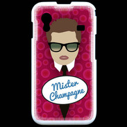 Coque Samsung ACE S5830 Mister Champagne Chatain