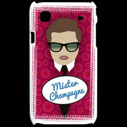 Coque Samsung Galaxy S Mister Champagne Chatain