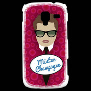Coque Samsung Galaxy Ace 2 Mister Champagne Chatain