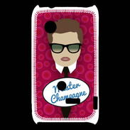 Coque Sony Xperia Typo Mister Champagne Chatain
