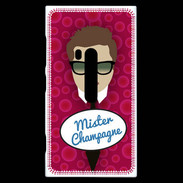 Coque Nokia Lumia 920 Mister Champagne Chatain