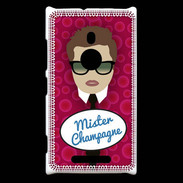 Coque Nokia Lumia 925 Mister Champagne Chatain