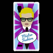 Coque LG Optimus L9 Mister Fashion Blond