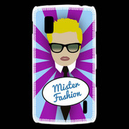 Coque LG Nexus 4 Mister Fashion Blond