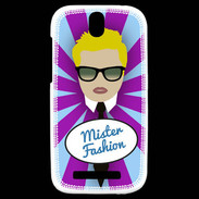 Coque HTC One SV Mister Fashion Blond