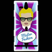 Coque Sony Xperia U Mister Fashion Blond