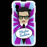 Coque Samsung ACE S5830 Mister Fashion Brun
