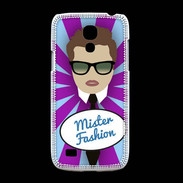 Coque Samsung Galaxy S4mini Mister Fashion Chatain