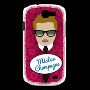 Coque Samsung Galaxy Express Mister Champagne Roux