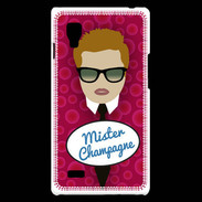 Coque LG Optimus L9 Mister Champagne Roux