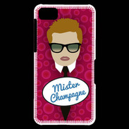 Coque Blackberry Z10 Mister Champagne Roux