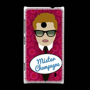 Coque Nokia Lumia 520 Mister Champagne Roux