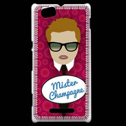 Coque Sony Xperia M Mister Champagne Roux