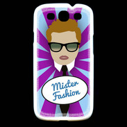 Coque Samsung Galaxy S3 Mister Fashion Roux