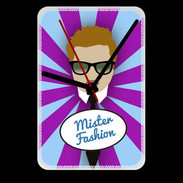 Grande pendule murale Mister Fashion Roux
