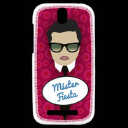 Coque HTC One SV Mister Fiesta Brun