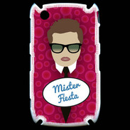 Coque Blackberry 8520 Mister Fiesta Chatain
