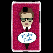 Coque LG Optimus L3 II Mister Fiesta Chatain