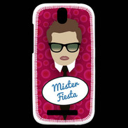 Coque HTC One SV Mister Fiesta Chatain