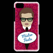 Coque Blackberry Z10 Mister Fiesta Chatain