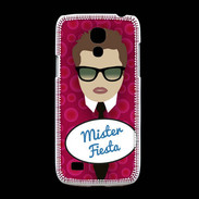 Coque Samsung Galaxy S4mini Mister Fiesta Chatain