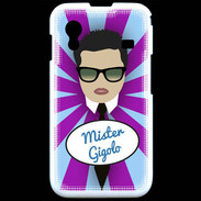 Coque Samsung ACE S5830 Mister Gigolo Brun