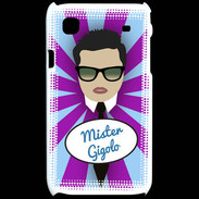 Coque Samsung Galaxy S Mister Gigolo Brun