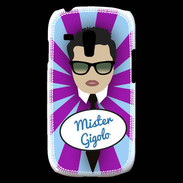 Coque Samsung Galaxy S3 Mini Mister Gigolo Brun