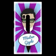 Coque Nokia Lumia 920 Mister Gigolo Brun
