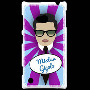 Coque Nokia Lumia 720 Mister Gigolo Brun