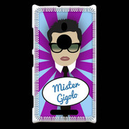 Coque Nokia Lumia 925 Mister Gigolo Brun