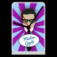 Pendule de bureau Mister Gigolo Brun
