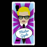 Coque LG Optimus L9 Mister Gigolo Blond