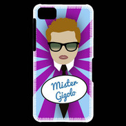 Coque Blackberry Z10 Mister Gigolo Roux