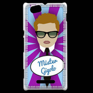 Coque Sony Xperia M Mister Gigolo Roux
