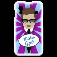 Coque Samsung ACE S5830 Mister Gigolo Chatain