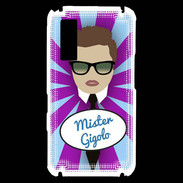 Coque Samsung Player One Mister Gigolo Chatain