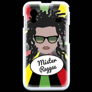 Coque Samsung ACE S5830 Mister Reggae Blanc