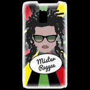 Coque LG P990 Mister Reggae Blanc