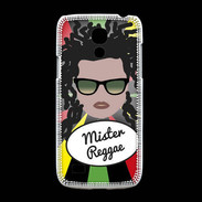 Coque Samsung Galaxy S4mini Mister Reggae Blanc