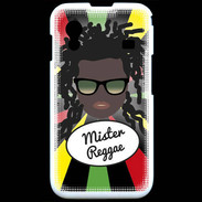 Coque Samsung ACE S5830 Mister Reggae Black