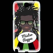 Coque Samsung Galaxy Note 2 Mister Reggae Black