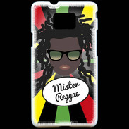 Coque Samsung Galaxy S2 Mister Reggae Black